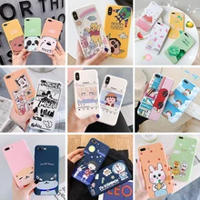 Милый мультяшный чехол для телефона Apple iphone 6 6s 7 8 plus x xs xr max 11 Чехлы для телефона из термополиуретана силиконовый Задний Бампер Мягкий защитный чехол