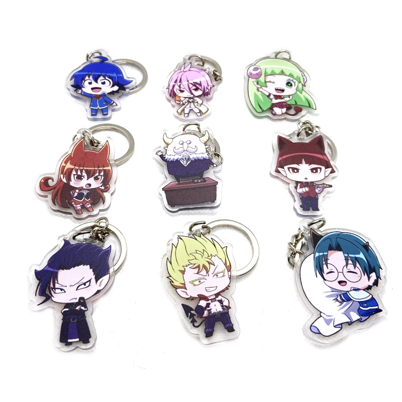 Anime Mairimashita! Iruma-kun Suzuki Iruma Clara Valac Acrylic Keyring Cosplay Keychain Pendant Key Rings Prop Costume Xmas Gift |