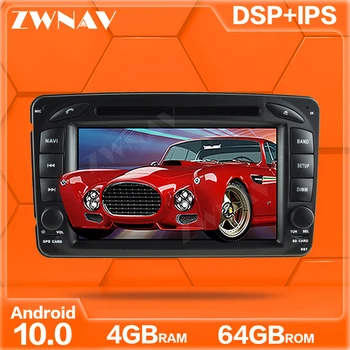 

ZWNAV 64GB Android 10 Car DVD For Mercedes Benz CLK W203 W208 W209 W210 W463 Vito Viano 2din auto radio stereo with dsp Stereo