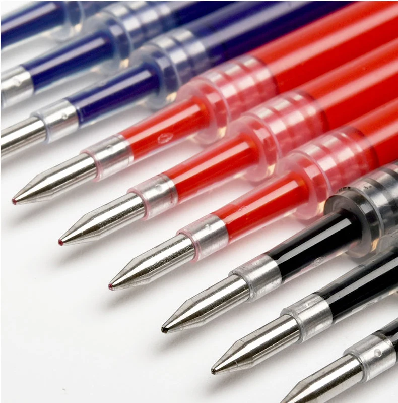 10pcs/pack for Xiaomi Gel Pen Kaco 0.5MM Refill Blue/Black/Navy Blue Ink Retractable Sign Pen Ballpoint Pens for office School 5