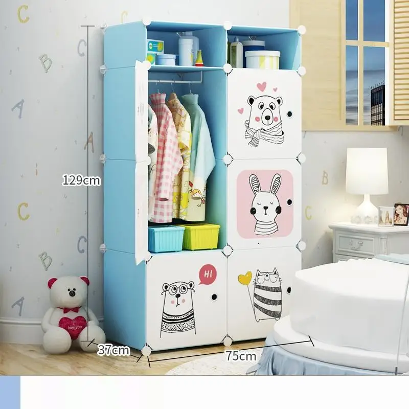 Ropero Meble Kleiderschrank Armoire Meuble Range Chambre Mueble De Dormitorio мебель для спальни шкаф гардероб - Color: Version B