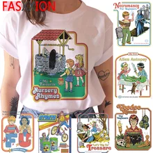 Сатана футболка для женщин сатанин инопланетянин злой демон грим смерти Футболка женская страшная смешная жнец футболка harajuku ужас психоделик