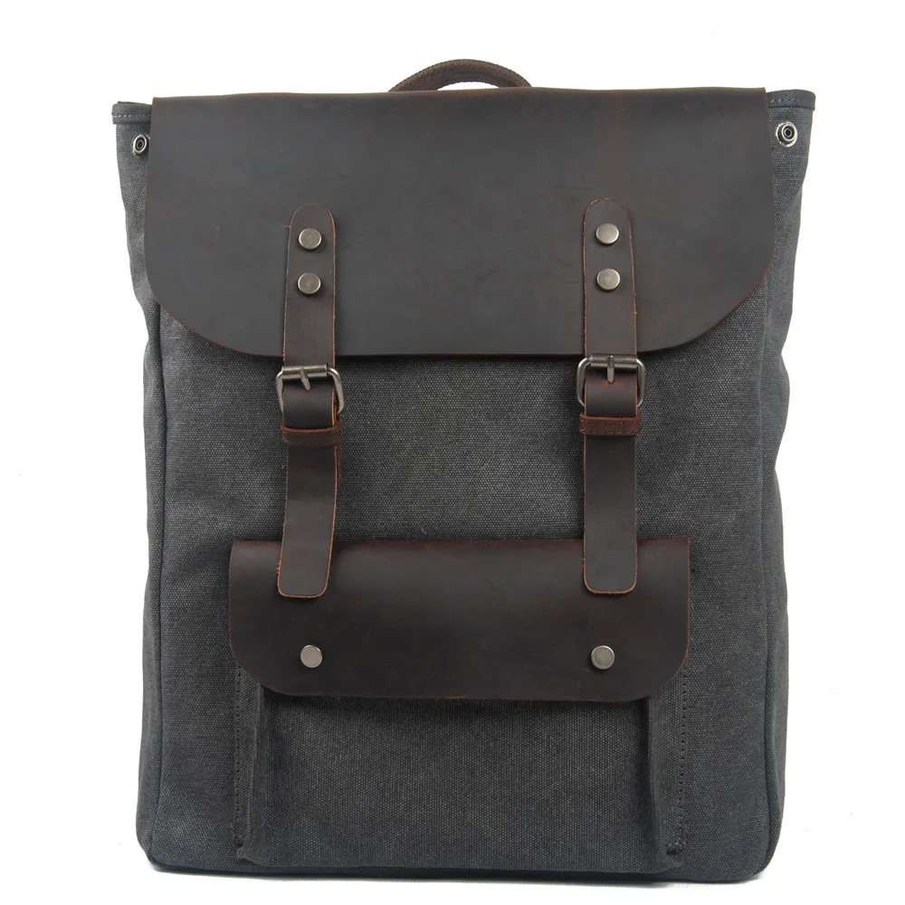 

Canvas Backpack Bag Female Shoulder Bag College Leisure Travel Bag