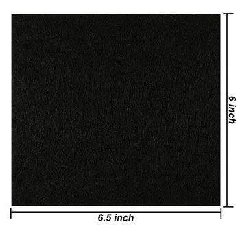 

4 Pcs Activated Carbon Filters Cat Litter Boxes Charcoal Filter Cat Litter Pans Filters for Cat Litter Boxes