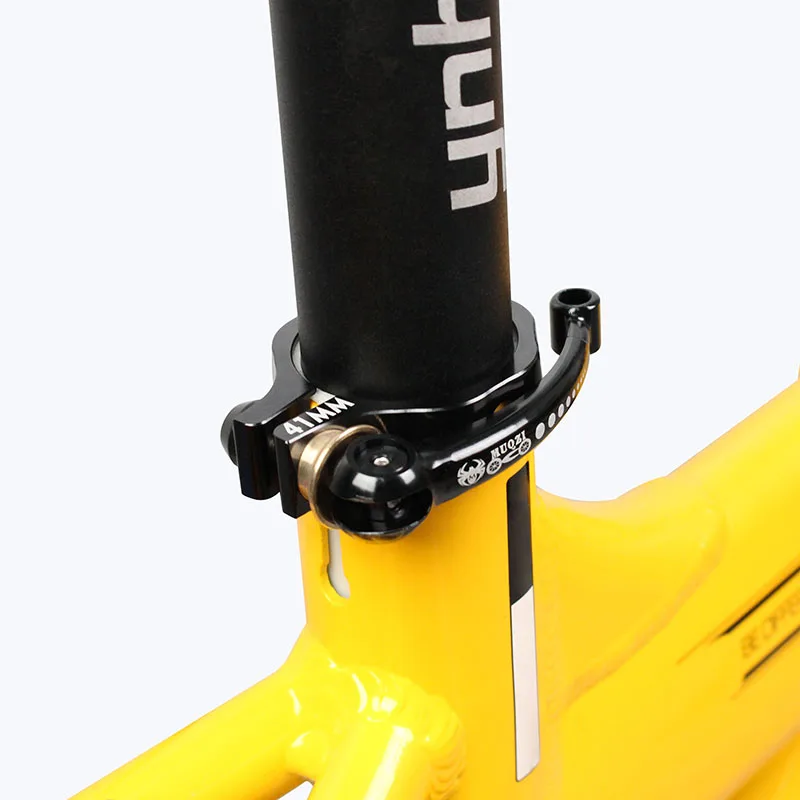 MUQZI 40MM 41MM Bike Seatpost Clamp Ultralight Aluminum Alloy Quick Release Seat Tube Clamp For Dahon Folding Bicycle