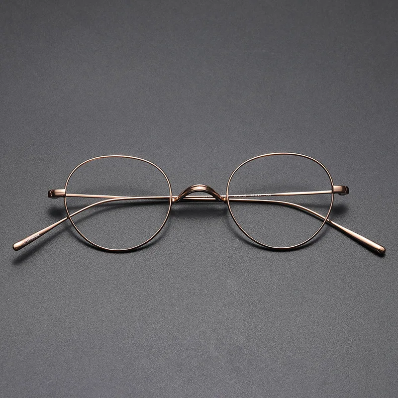 

Vintage Titanium Glasses Frame Prescription Glasses Women Myopia Eyeglasses Frames Small Japan Designer Brand Glasses