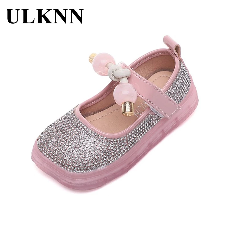 

ULKNN Baby Girls Sequins Toddler Shoes 2020 Spring/Autumn 1-6 Years Old Summer Children'S Non-Slip Soft Bottom Single Shoes