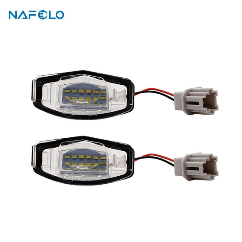 18 LED светильник номерного знака для Honda Accord Civic Odyssey Acura MDX DL RL TSX автомобильный номерной знак honda 12V светодиодные