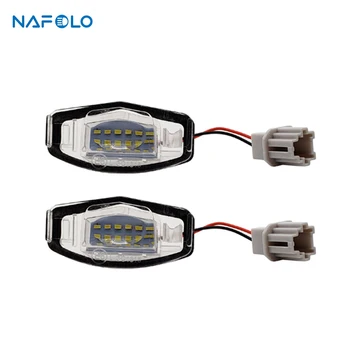 

18 LED License Plate Light for Honda Accord Civic Odyssey Acura MDX DL RL TSX Car Number Lamp for honda 12V LED Car Accessories