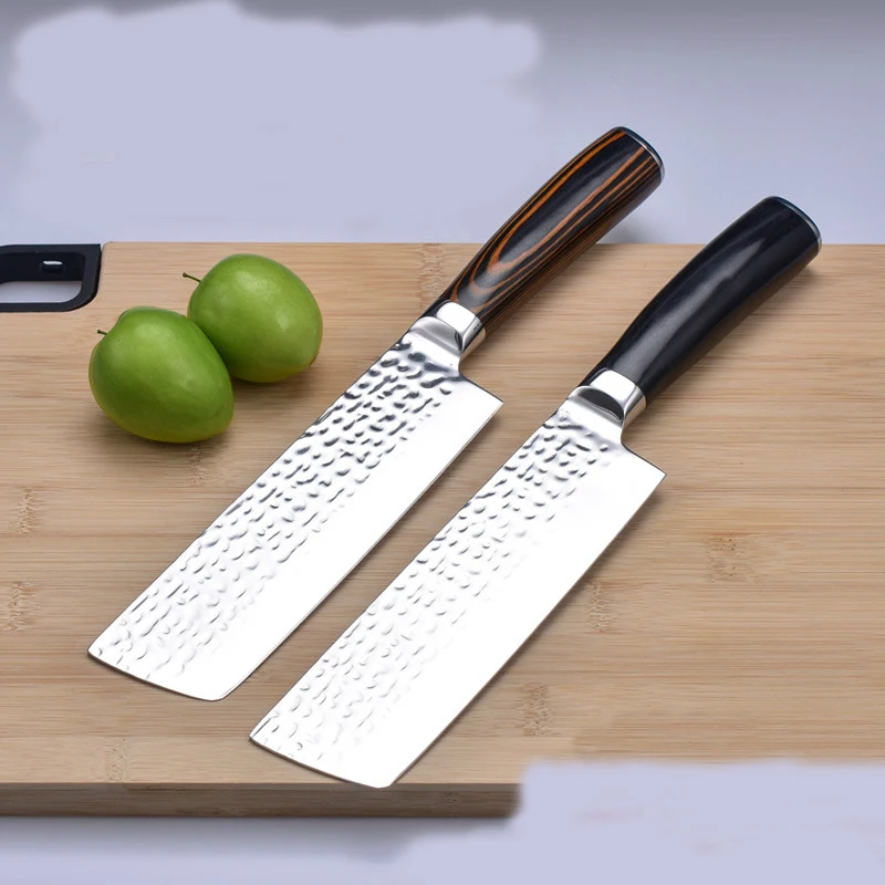 

Forged Hammer Knife Kitchen Lady Stainless Steel Japanese Chef Knife Cooking Slicer