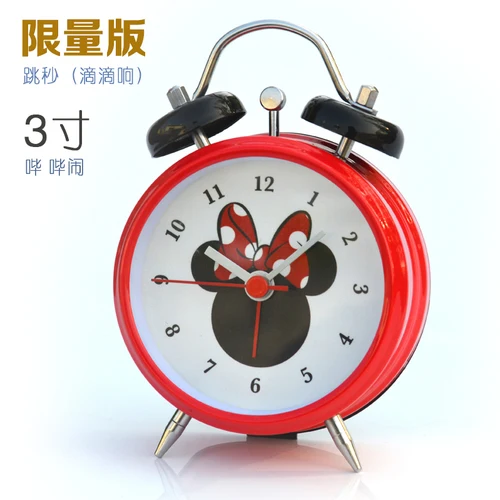 Disney Mickey Mouse Kids Alarm Clock Cute Alarm Clock With Night Light