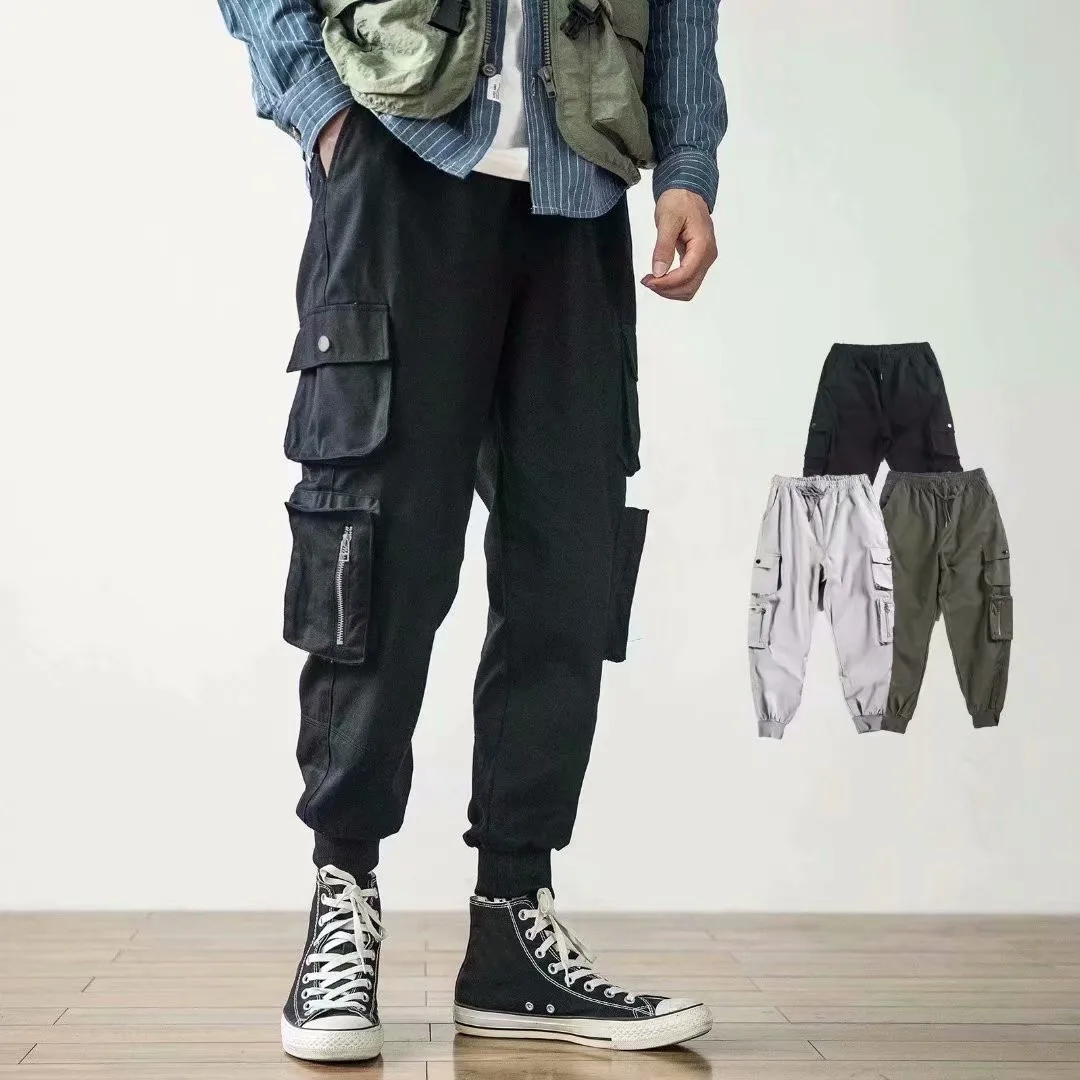 pants with multiple pockets