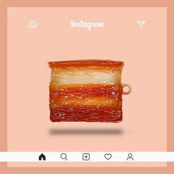 

For Apple Airpods pro Case 3D Creative Pork Belly Case For Airpods 1/2 Case Soft Silicone Earphone Headphone Cover Case