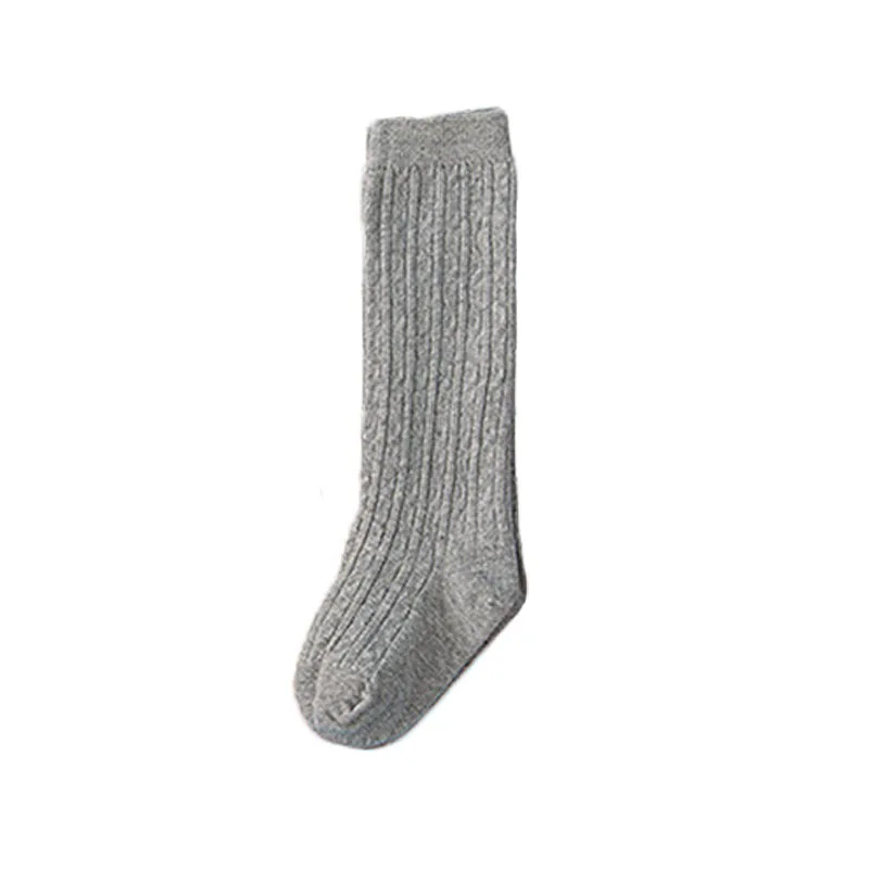 style 2 0-1Y gray Плотные теплые колготки для маленьких девочек; Мягкие хлопковые колготки с рисунком животных; колготки для малышей; теплые детские колготки; сезон осень-зима; Sokken - Цвет: style 2 0-1Y gray