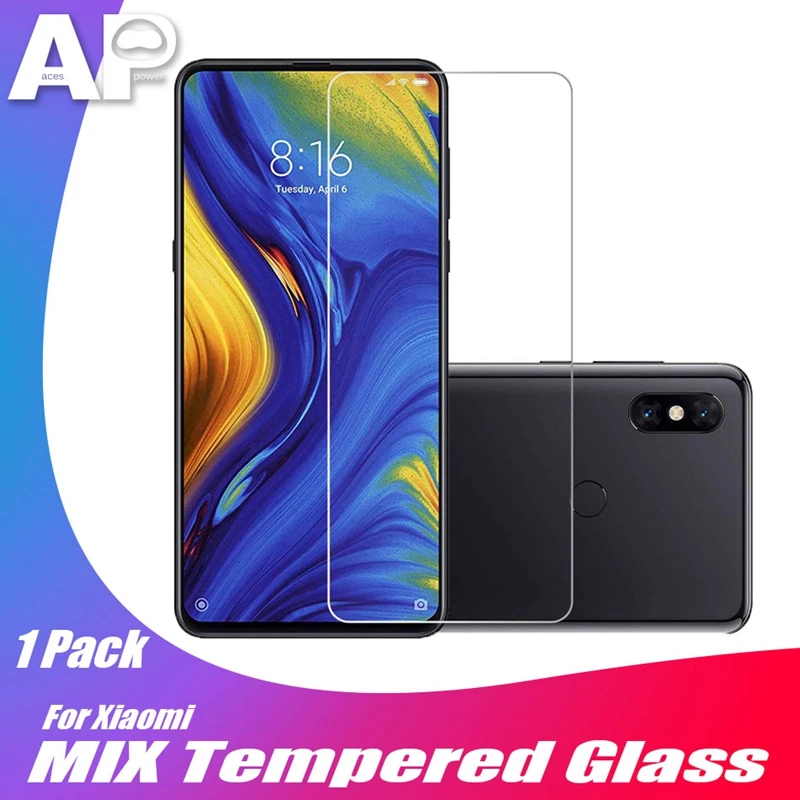 Закаленное стекло Acespower 9H с полным покрытием замена твердой пленки для Xiaomi Phone MIX 2