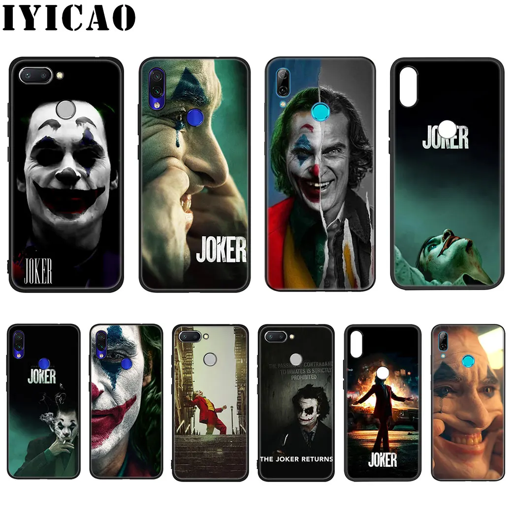 

joker Joaquin Phoenix movie Soft Silicone Case for Xiaomi Redmi Go S2 K20 6 Pro 8A 7 7A 6A 5A 4A 5 Plus 4X TPU Case