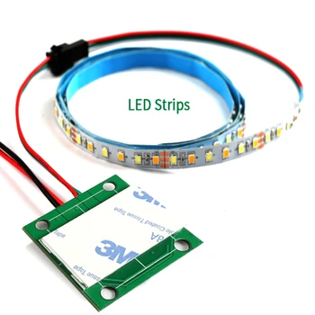 거울 LED 터치 스위치, 욕실 스마트 메이크업 거울, LED 디밍 및 색상 온도 제어 터치 스위치, 12V 5A