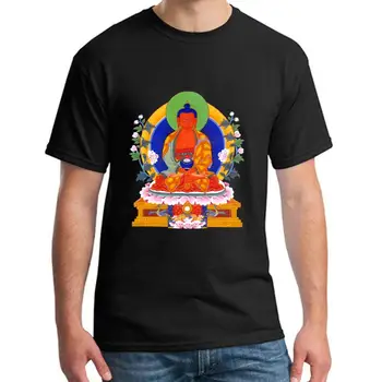 

New Arrival buddha amitabha tee t shirts women XXXL 4Xl 5XL comfortable hiphop top