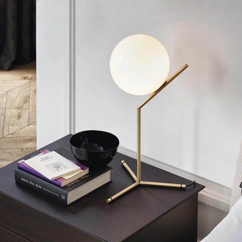 

Modern Nordic Simple Golden Designer Studio Dining Room Bedside Counter Living Room Designer