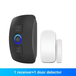 Détecteur de mouvement PIR, système de bienvenue, Kit d'alarme de porte sans fil M525, sonnette de sécurité domestique 