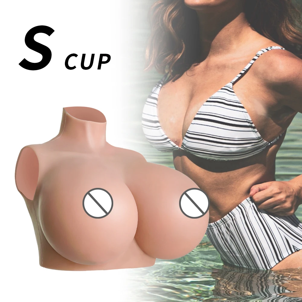 Cyomi s copo de silicone forma mama realista peitos falsos realçador peito para crossdresser drag queen transexual