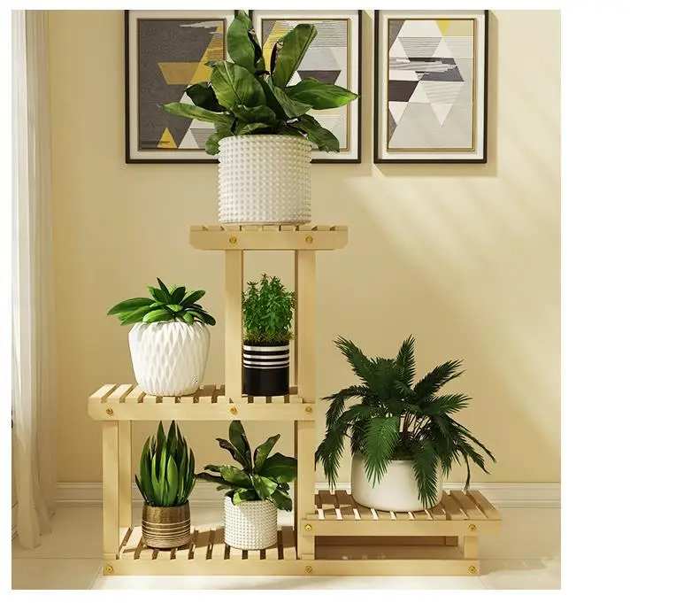 For Soporte Plantas Interior Rak Bunga Table Indoor Living Room Outdoor Stojak Na Kwiaty Balcony Flower Shelf Plant Stand