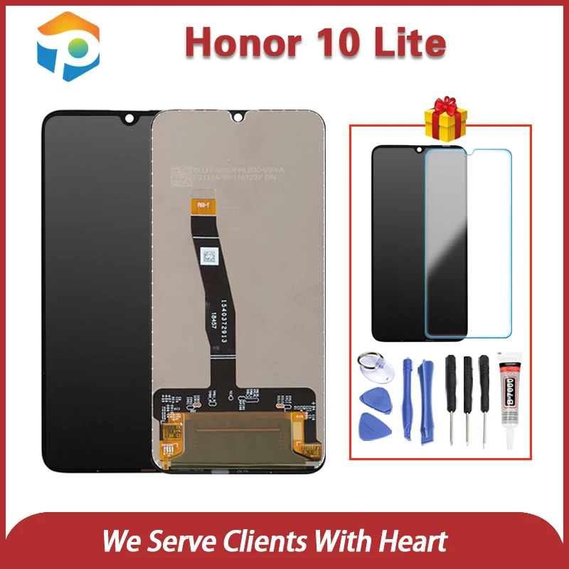 100% New Lcd For Hua wei Honor 10 Lite Display Touch Screen  No Frame Wholesale Screen Display For honor 10i Lcd HRY-LX1 HRY-LX2