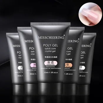 

Nail Disposable Sticky DIY Nail Gel Tips Extension Camouflage Builder Gel Lack Glue Nail Extension Gel Set