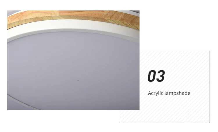 AC90-265V светодиодный потолочный светильник в скандинавском стиле круглая потолочная лампа для Деревянный светильник для кухни