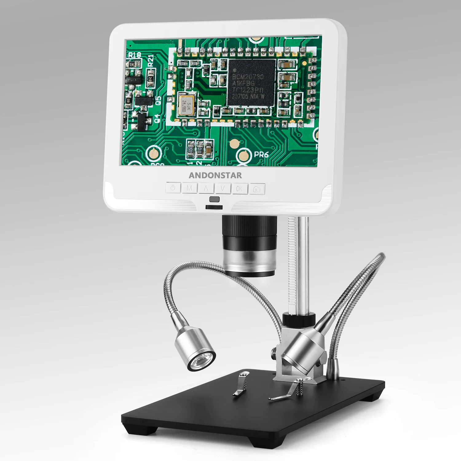  Andonstar 7 inch LCD Screen Digital Microscope AD206 Affordable SMT Soldering Microscopic Applicati
