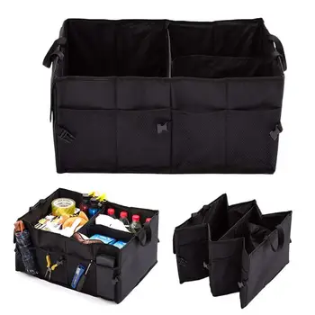 

Waterproof Foldable Car Storage Box Multi-function Car Styling Oxford Cloth Luggage Travel Portable Car Finishing Storage Box