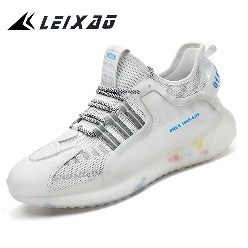 

LEIXAG Men Running Sport Shoes Jogging Sneakers Male Tenis Luxury Shoes Mens Casual Shoes Trainer Race Shoes for Men