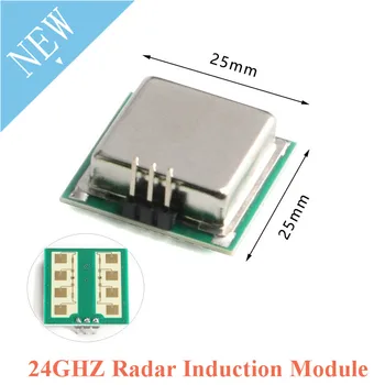 

Radar Sensor Module Microwave Human Body Induction Module 24G 24GHZ CDM324 Radar Induction Switch Sensor Module For Arduino