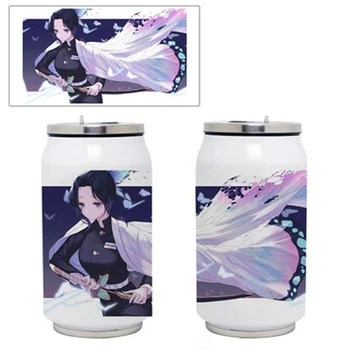 

350ml DIY Thermal Transfer Stainless Steel Cup Japanese Anime Demon Slayer: Kimetsu No Yaiba Kamado Tanjirou Milk Drink Tea Cups