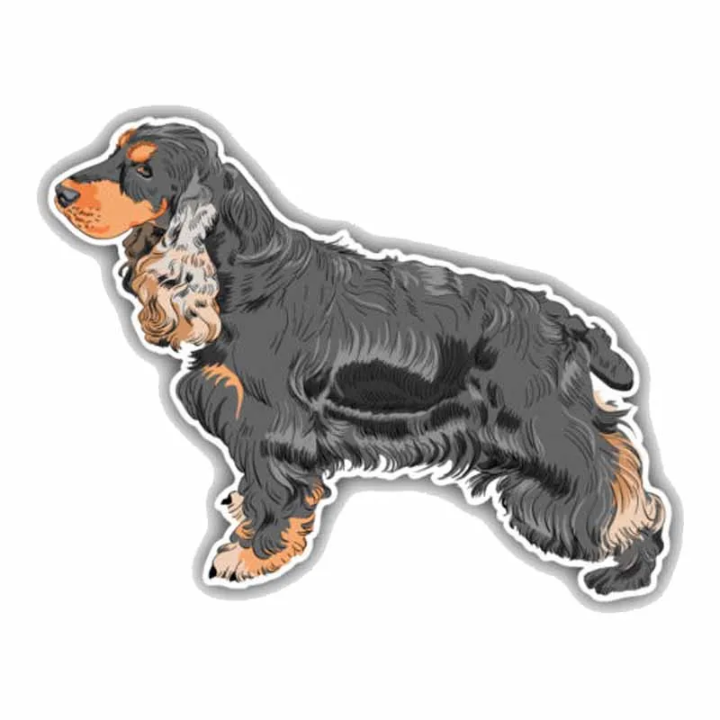 

Personality Car Sticker English Cocker Spaniel Breed Dog Motorcycle Decals Windshield Vinyl Scratches Waterproof PVC