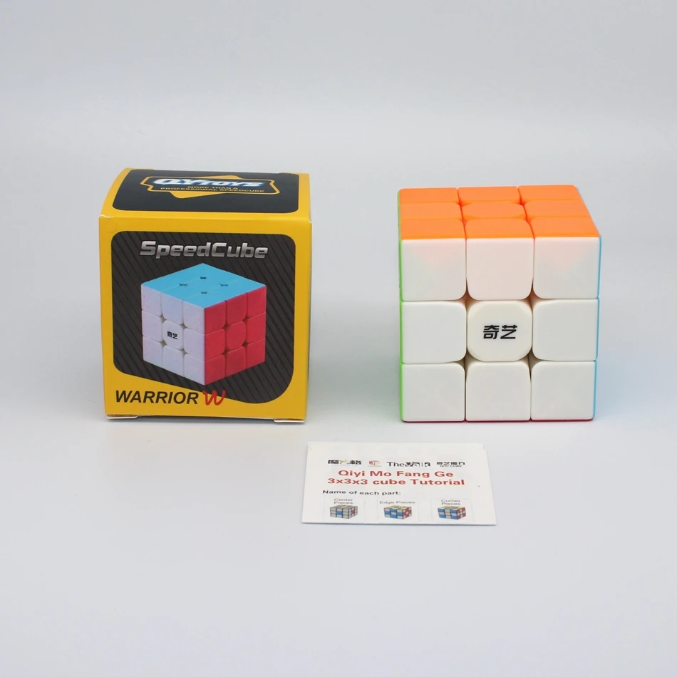 Cubo Mágico Profissional 3x3x3 Qiyi Warrior W - Original Stickerless