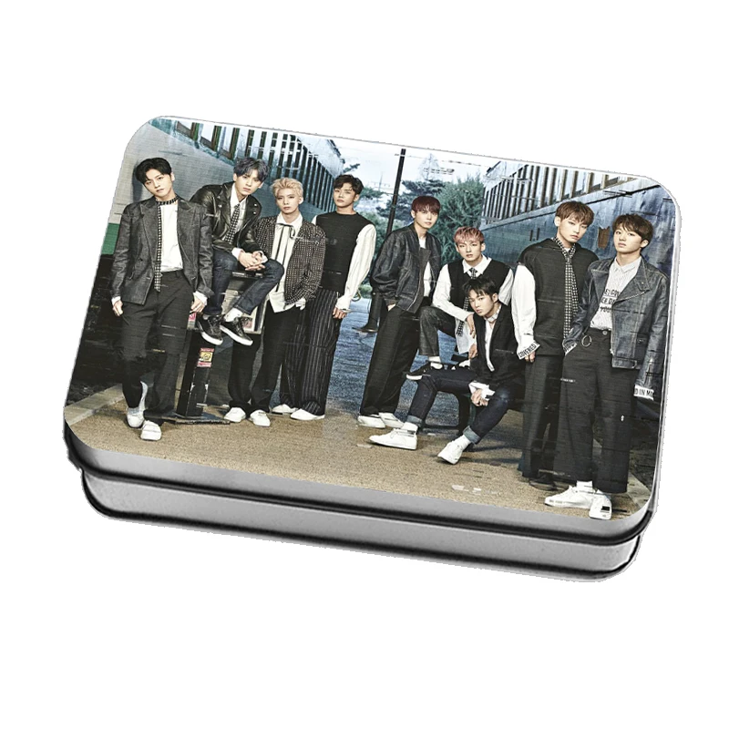 Kpop SF9 2-й мини-альбом фотография Поляроида Lomo Card Fans SF9 вентиляторы подарки металлический ящик 30 шт./кор. Прямая