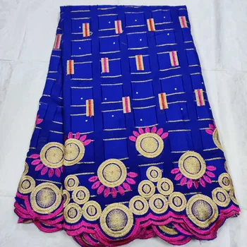 

Square 100% cotton Swiss voile lace in Switzerland With stones Nigerian lace fabric 2020 Embroidery African lace fabrics 5Yards