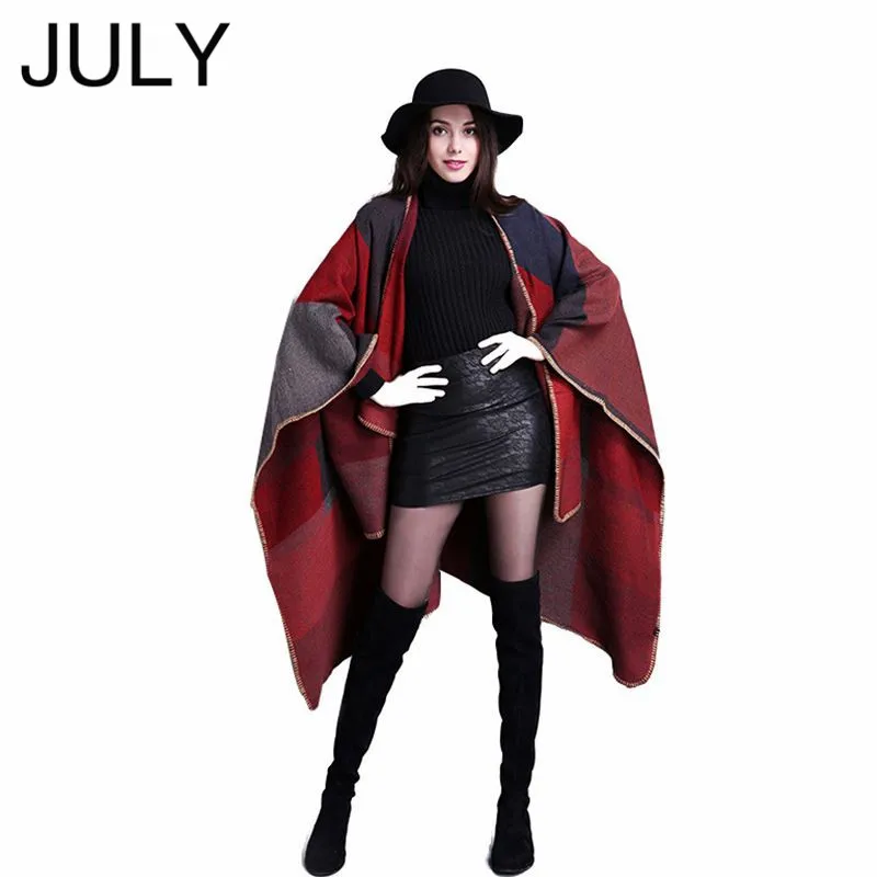 

Ladies plaid scarf shawl autumn and winter warm scarf elegant fashion red black scarf