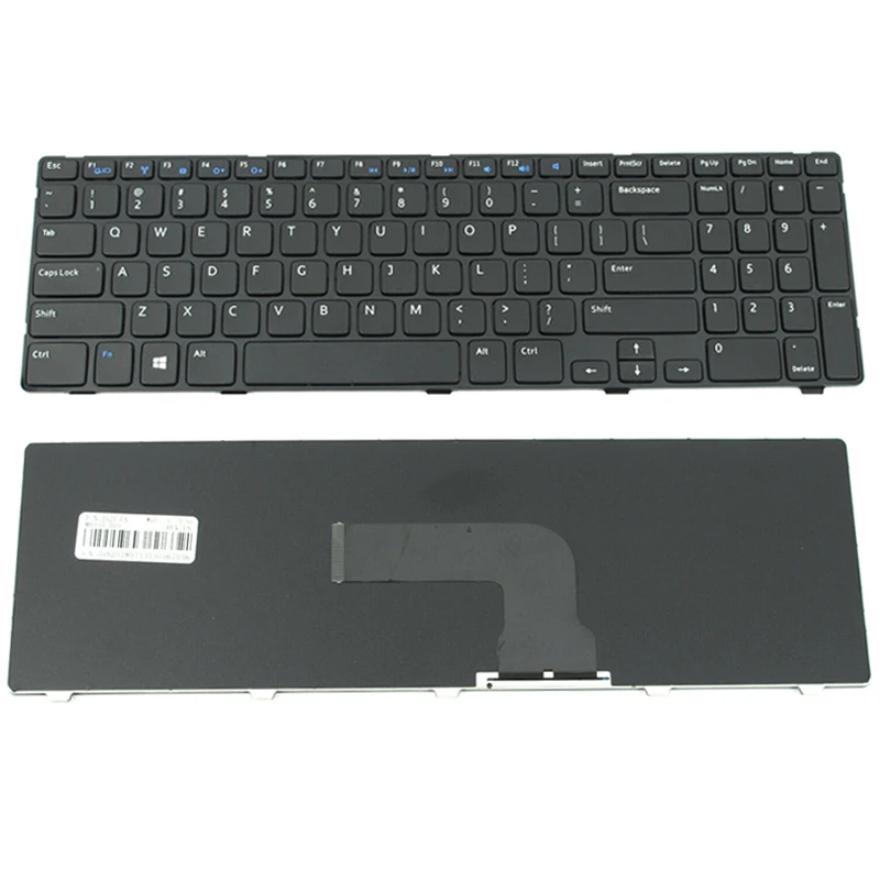 Клавиатура US для ноутбука Dell Inspiron 15 15R 3521 3537 5421 5521 5537 15-5535 15V-1316 черная новая |