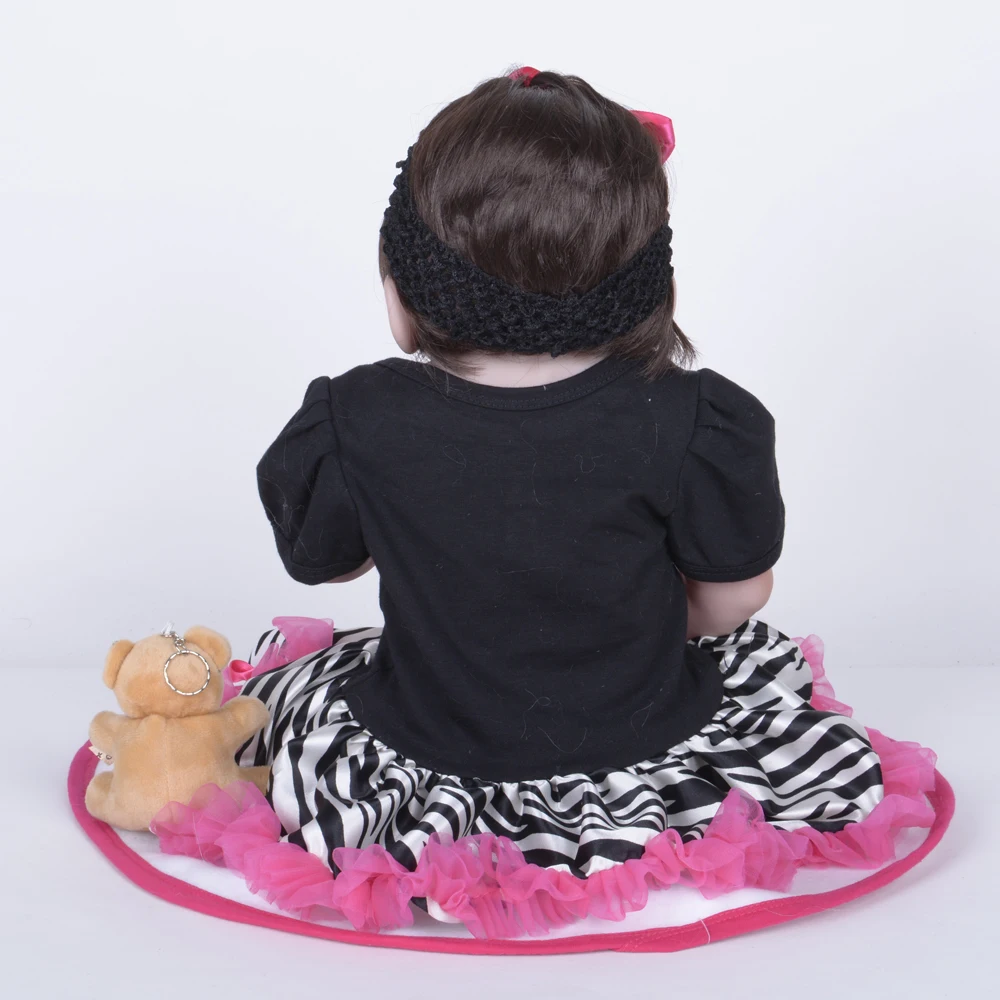 Коллекционная кукла Bebe Reborn, полностью виниловая кукла для новорожденного, сделай сам, эксклюзивная кукла принцессы, подарок на день ребенка, 55 см