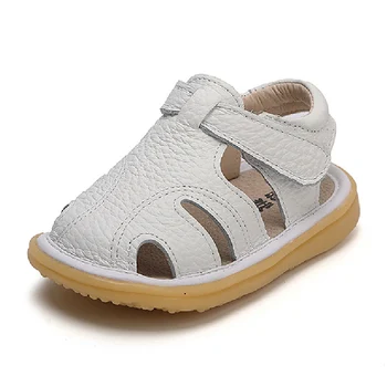 

Baby Shoes Newborn Toddler Kids Shoes Summer Genuine Leather Infant Baby Shoes Super Soft Bottom Close Toe Toddler Shoes Girls