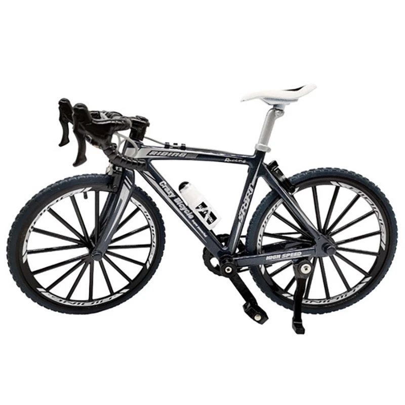 

1:8 Simulation Alloy Bicycle Toy Bend Handlebar Mountain Bike Model Ornaments