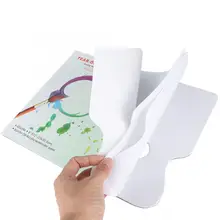 A4 отрывать бумажная палитра 35 листов для акварель, масло, живопись гуашь художника