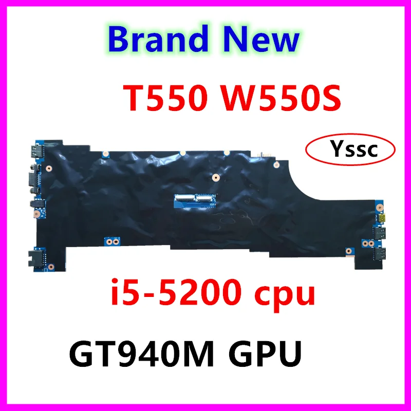 Free shipping New 48.4AO12.011 for Lenovo T550 Motherboard I5-5200U CPU ( For NVIDIA video card ) FRU: 00UR081 SR23Y | Компьютеры и
