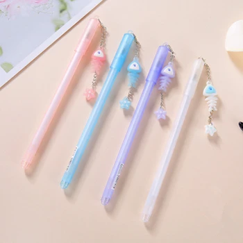 

Kawaii Cartoon Fish Gel Pen Student Stationery 0.5mm Pens Writing School Office Supplies Random Color