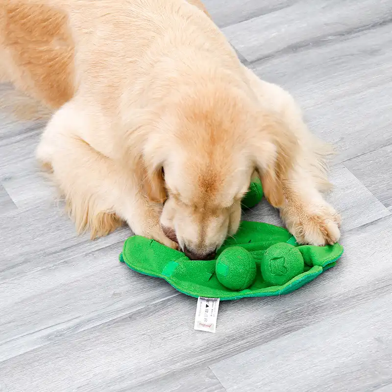 おかしいフリースグリーンピース犬スニッフィングマットペットsqueekかむおもちゃ遅い食べるためのクリーニング歯子犬iqトレーニング 犬のおもちゃ Aliexpress