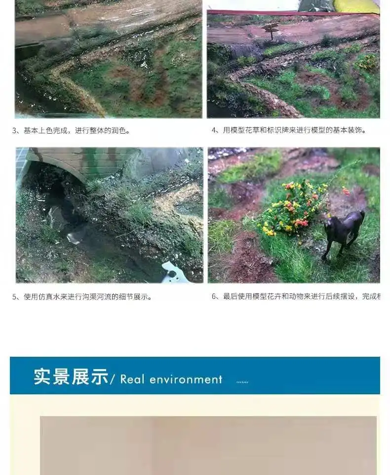 Высокая плотность пенопластовая пластина резная модель здания сцена для макияжа до горной местности Ландшафтный блок модель пола