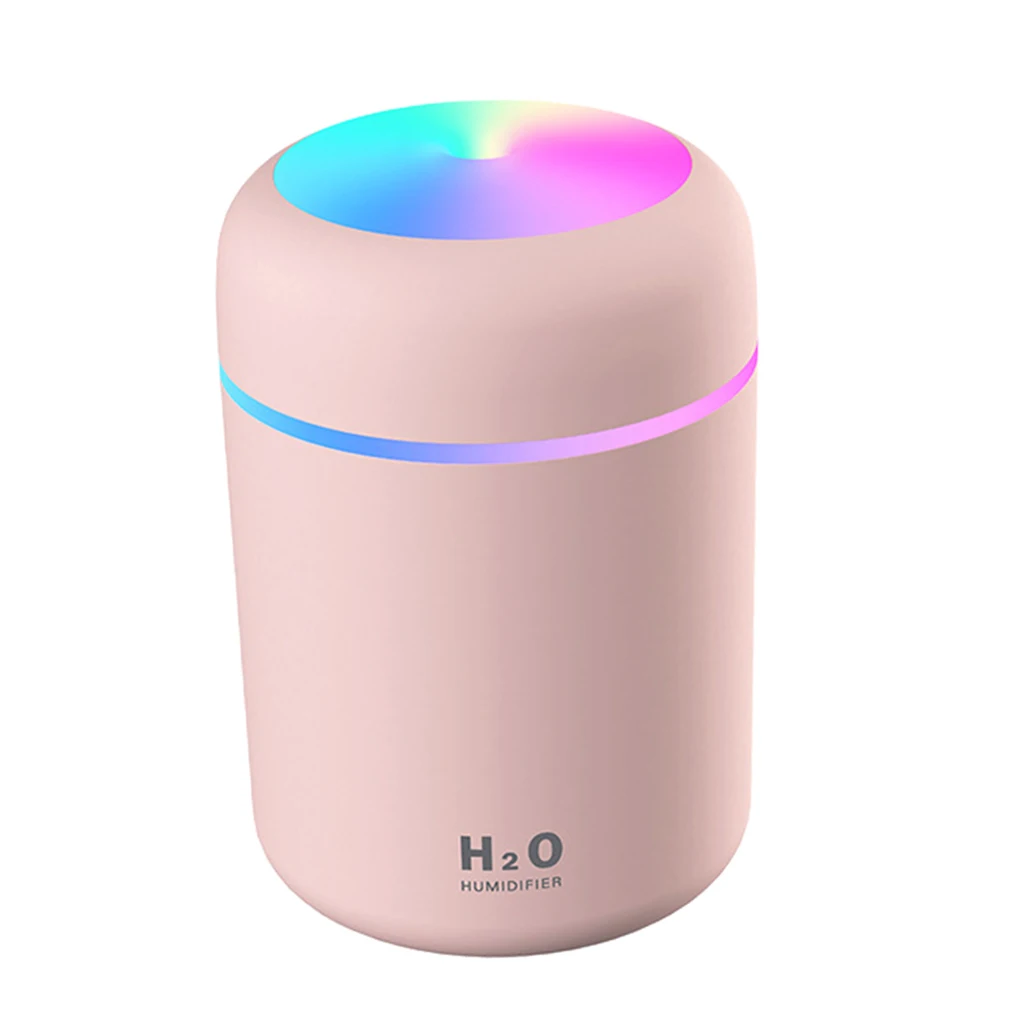 Cool Mist Air Humidifier / Fragrance Oil Diffuser / Auto Shut-off / 300ml / USB for Car Home Office