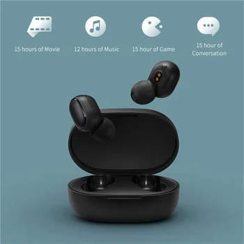 

Xiaomi Redmi AirDots S Global & Chinese Version Low Lag Mode Left Right TWS Bluetooth Earphone True Wireless Stereo Auto Link